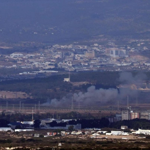 Smoke Rises Near Tamra After Rocket Attack from Lebanon