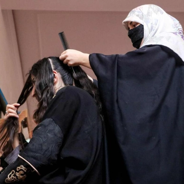 Afghan Women Protest Against New Taliban Law Silencing Them