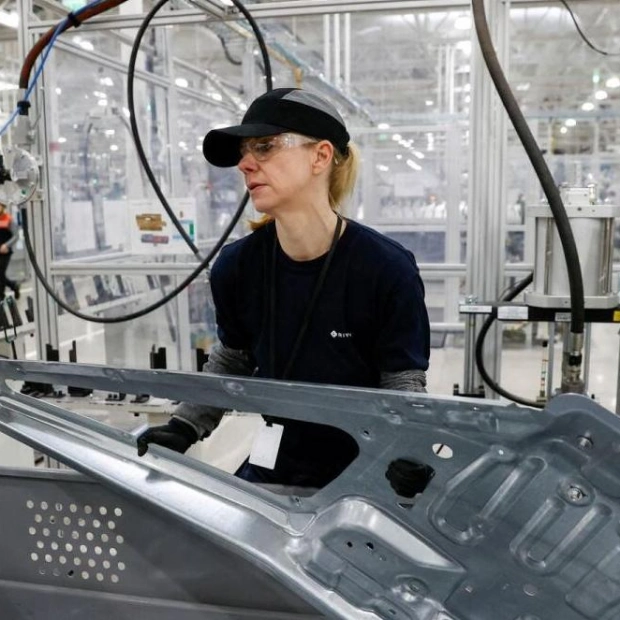 US Factory Output Surges in May, Exceeding Expectations