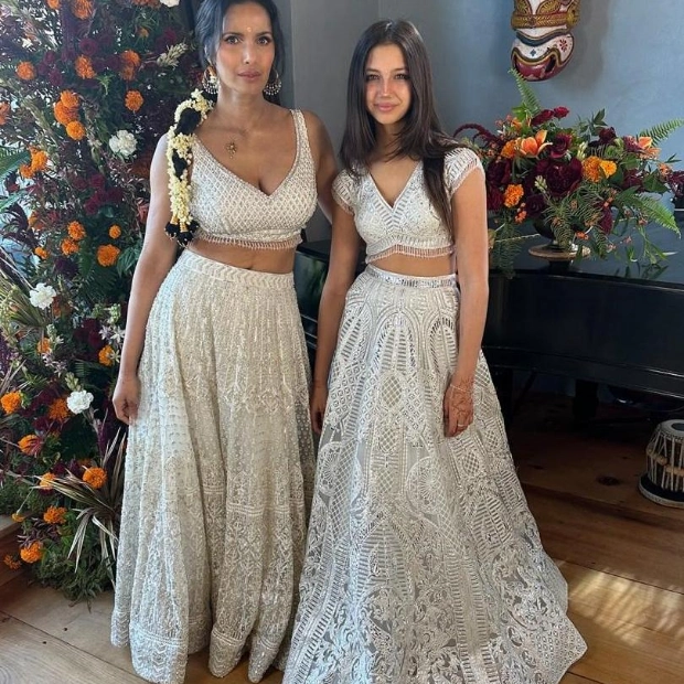 Padma Lakshmi Shares Her Holiday Magic with Daughter