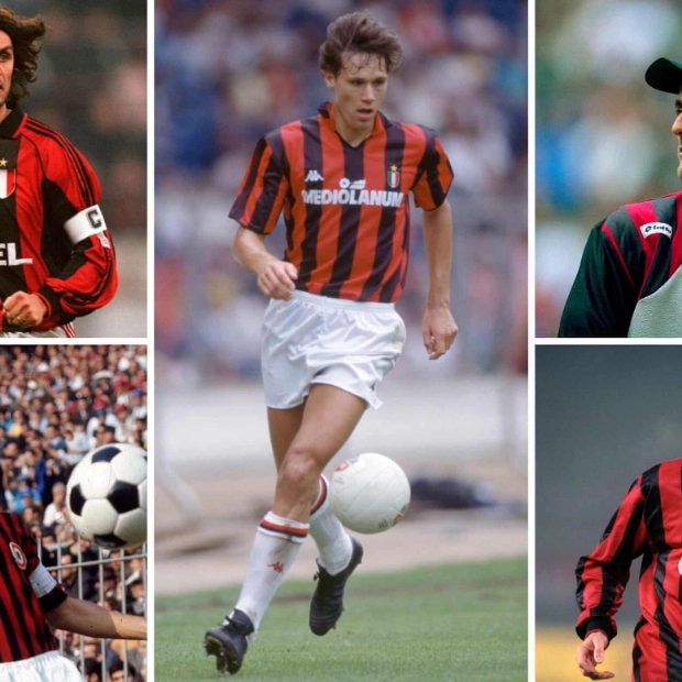 The Unbeatable Five: Milan's Legendary Lineup