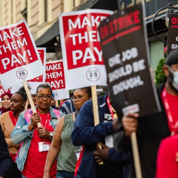 Labour Day Disruptions: Over 10,000 US Hotel Workers Strike for Higher Pay