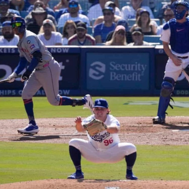 Mets Break Dodgers' Scoreless Streak, Tie NLCS