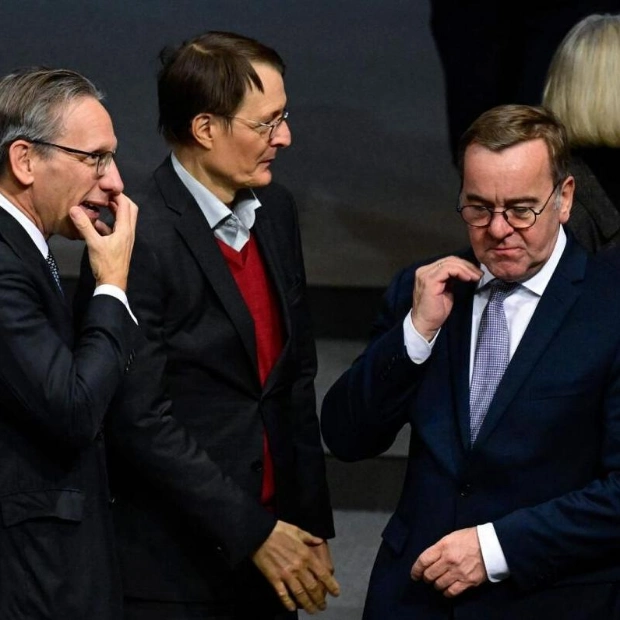 New German Finance Minister Joerg Kukies Takes Office