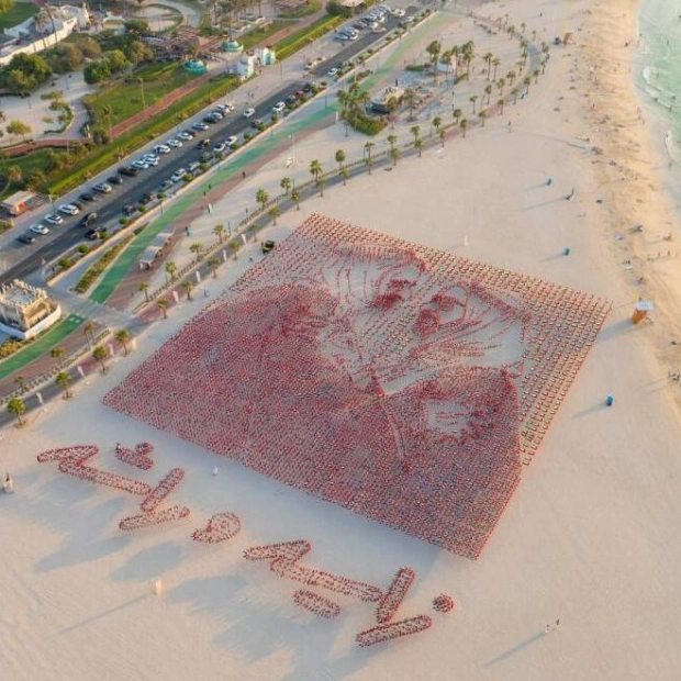 Flag Garden Celebrates UAE Founding Fathers