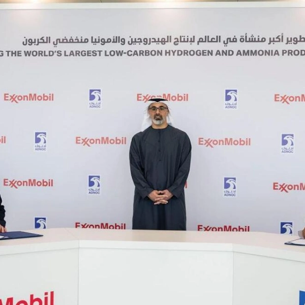 Adnoc to Acquire Stake in ExxonMobil's Low-Carbon Hydrogen Facility