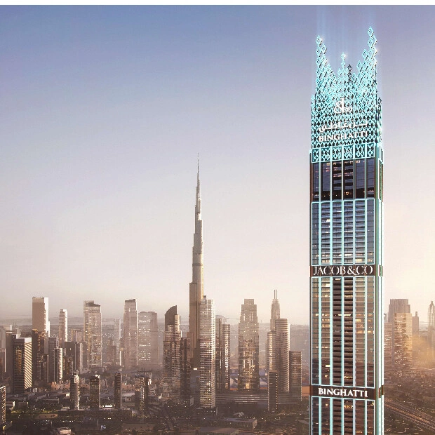 Binghatti is building a skyscraper with a vortex facade