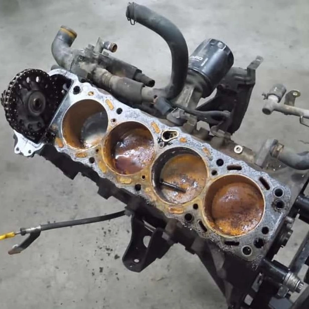 The Fate of a Neglected Nissan KA24DE Engine