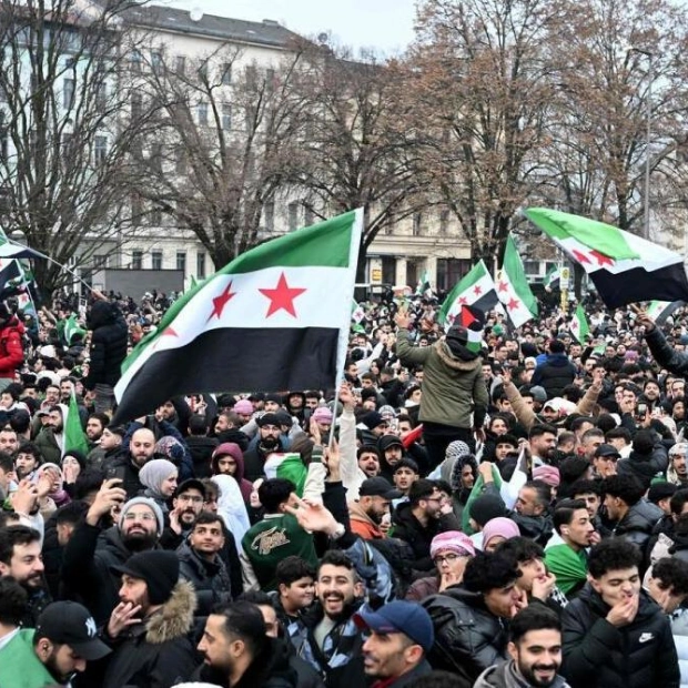 Syrians in Berlin Celebrate Fall of Assad