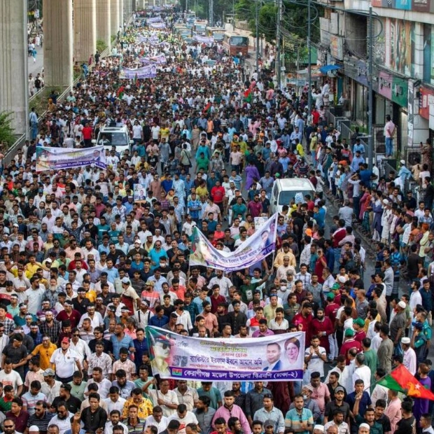 BNP Marches to Protect Voting Rights in Dhaka