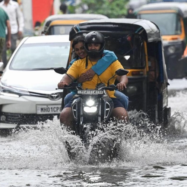 Heavy Rains Disrupt Mumbai; Floods Affect Multiple Indian States