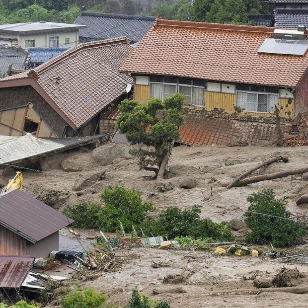 Mass Evacuation Ordered in Quake-Hit Ishikawa Due to 'Unprecedented' Rain