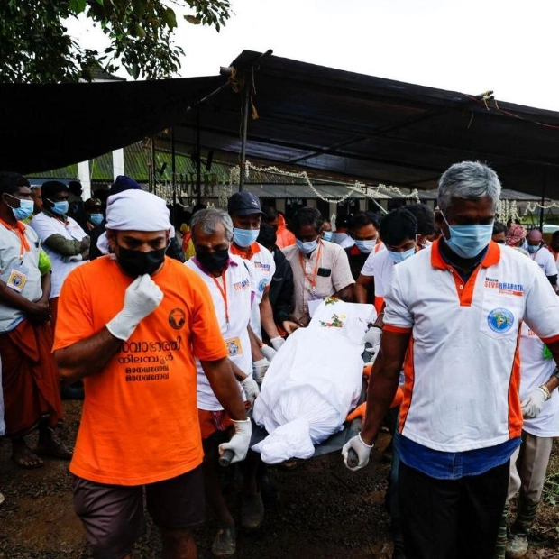 Wayanad Conducts Mass Burial for Landslide Victims