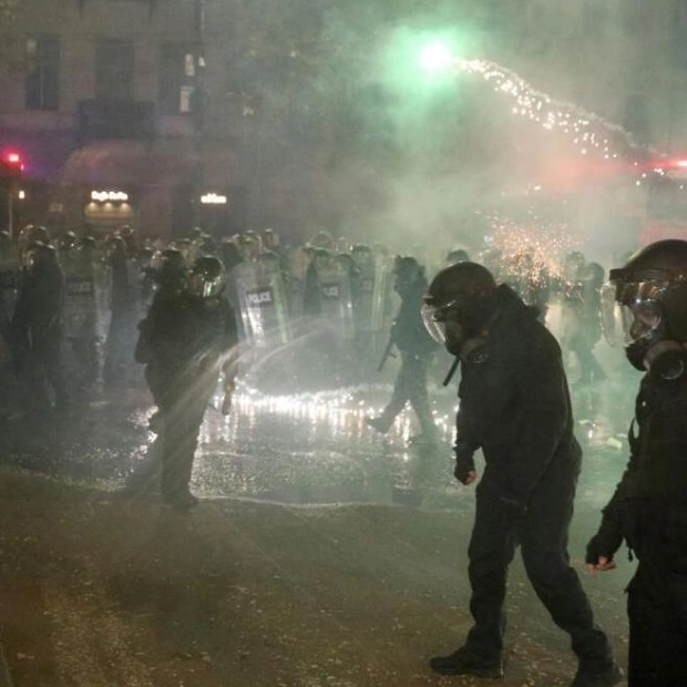 Police Brutality at Georgia's Pro-EU Protests