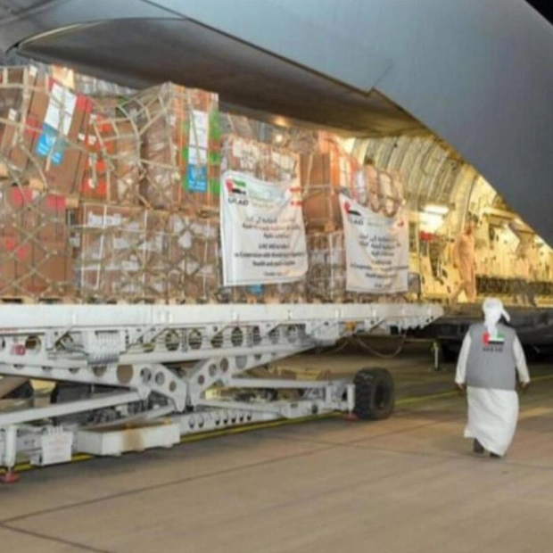 UAE Delivers 530 Tonnes of Food Aid to Lebanon