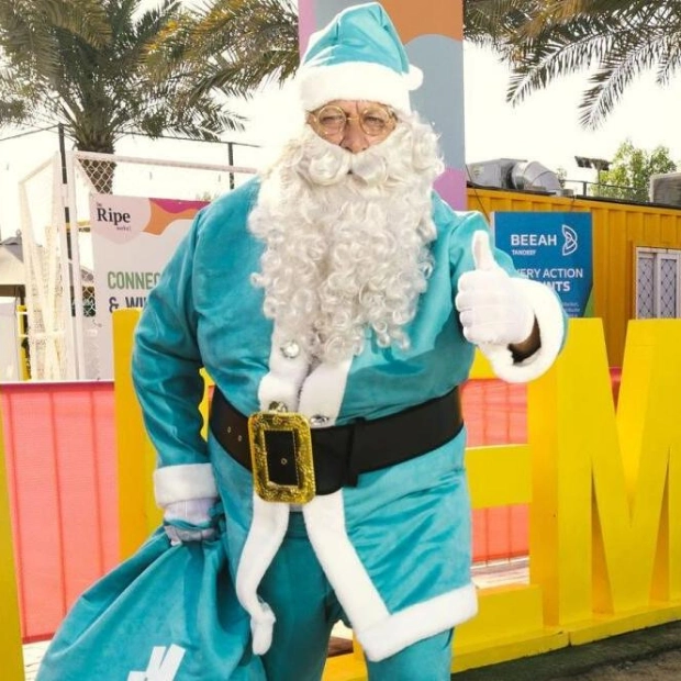 Deliveroo’s Teal Santa Returns to Ripe Market