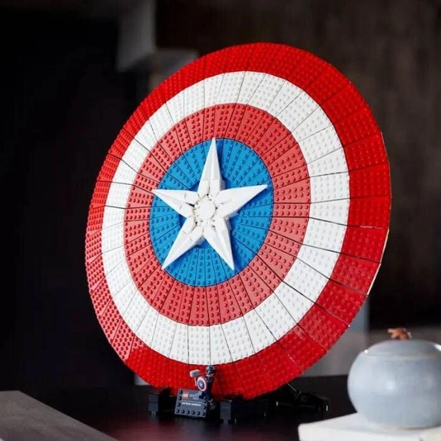 Get the Captain America Shield Lego Kit for $140