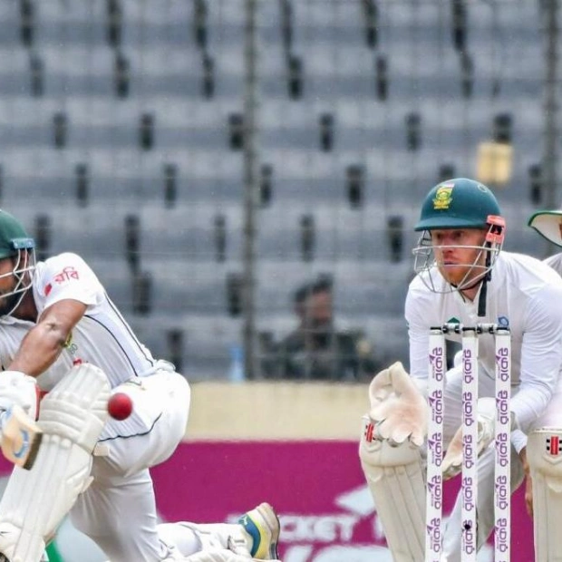 Mehidy and Jaker's Half-Centuries Give Bangladesh Lead Over South Africa