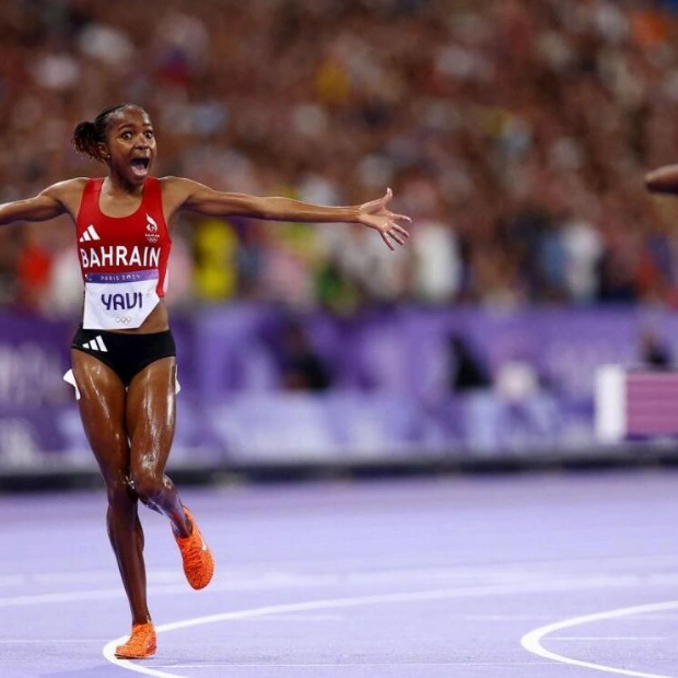 Bahrain's Yavi Wins Olympic Steeplechase Gold, Dethrones Chemutai