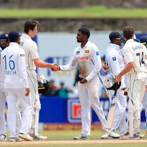 Sri Lanka Clinches First Series Win Against New Zealand in 15 Years