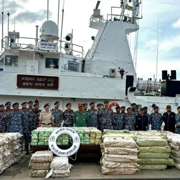 India Seizes 5.5 Tonnes of Methamphetamine from Myanmar Boat