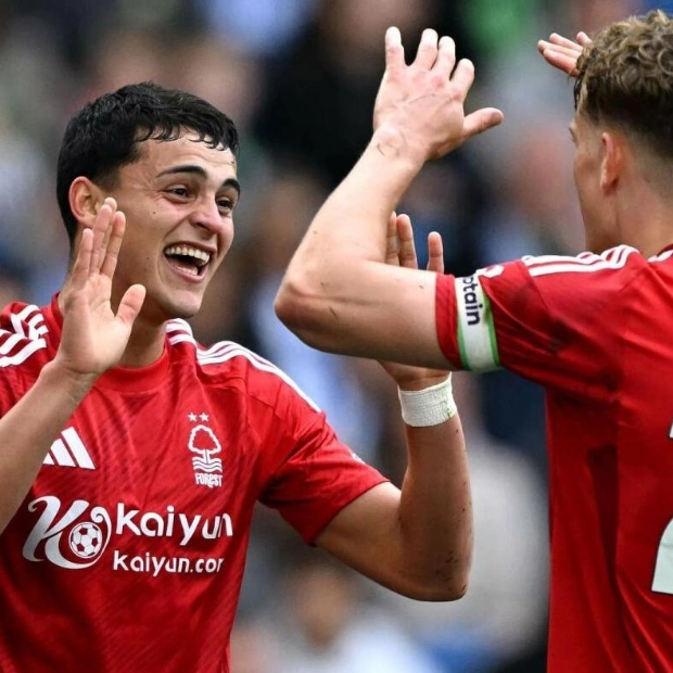 Brighton & Hove Albion and Nottingham Forest Draw 2-2 in Feisty Clash