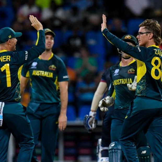 Australia Storms into Super Eights with Dominant Win Over Namibia