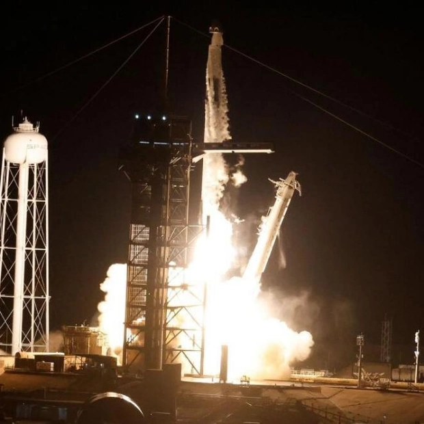 Private Astronauts Launch on SpaceX's Polaris Dawn Mission