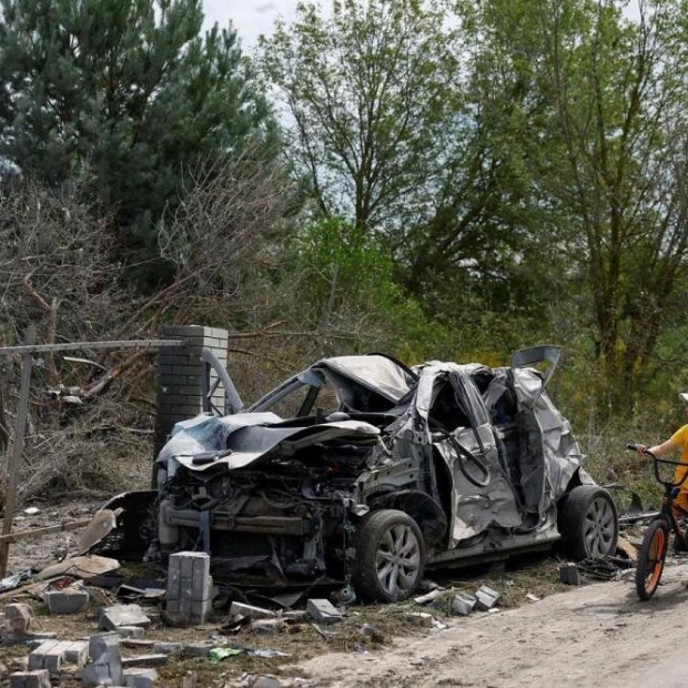 Father and Son Killed in Russian Air Strike Near Kyiv