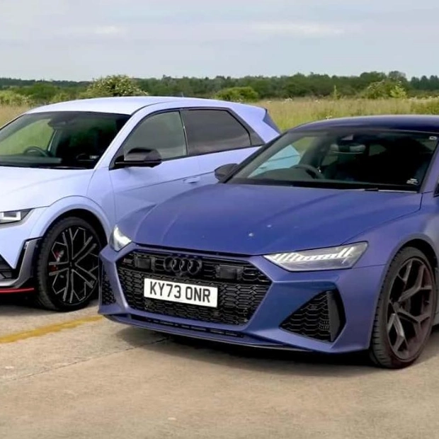 Hyundai Ioniq 5 N vs. Audi RS7 Performance: A Battle of Electric vs. Internal Combustion