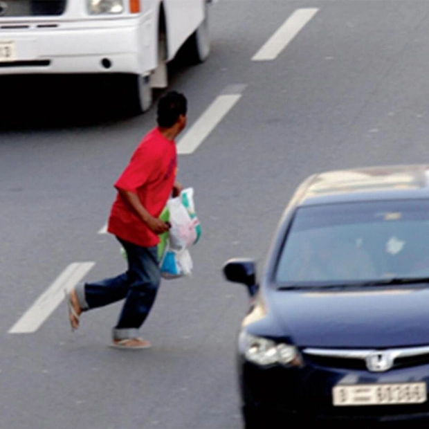 UAE Bans Pedestrian Crossings on High-Speed Roads