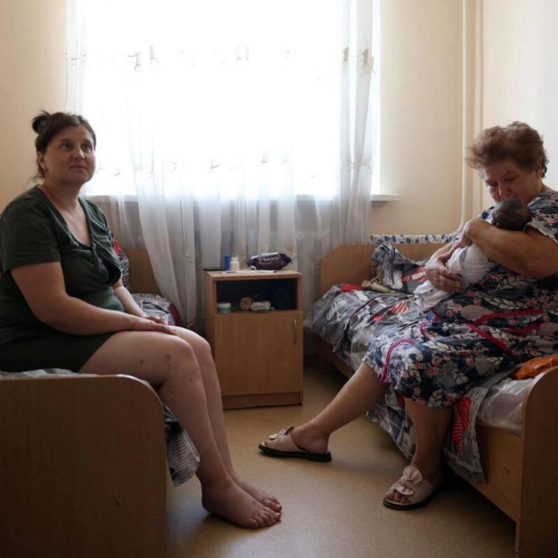 Last Maternity Hospital in Eastern Ukraine Endures Constant Bombardment