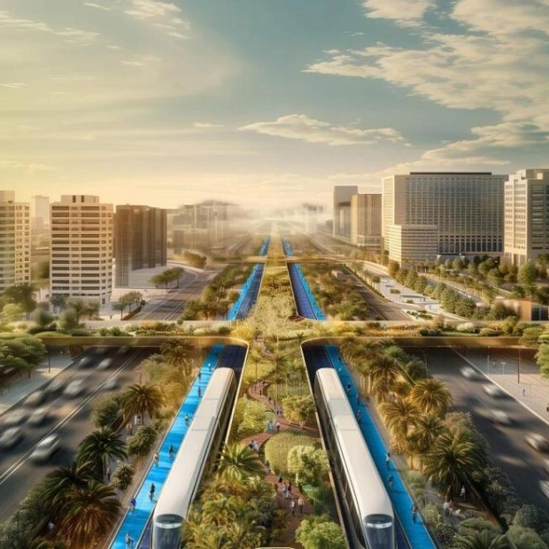 Dubai Unveils Vision for Sustainable Tram Project 'Green Spine'