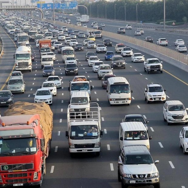 Traffic Intensifies Between Dubai and Sharjah Amid School Reopening and Construction