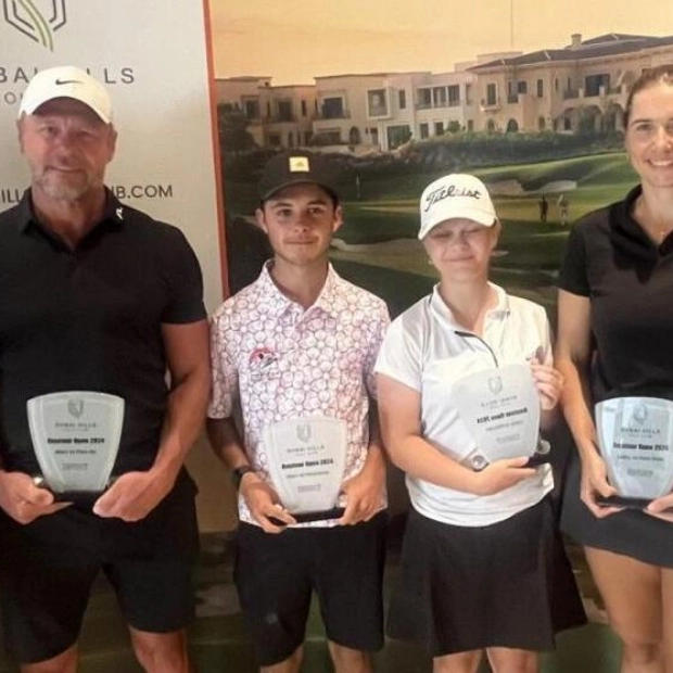 Sam Mullane and Sara Engsig Win Dubai Hills Golf Club Amateur Open