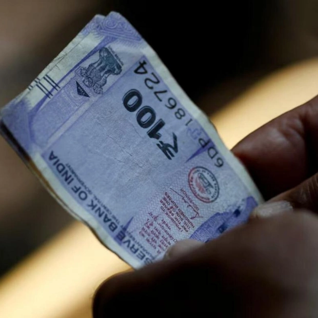 Indian Rupee Gains Slightly Amid Stock Inflows, But Dollar Demand Cools