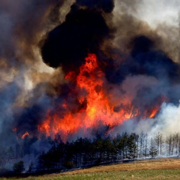 North Macedonia Battles Wildfires Amid Extreme Weather Conditions