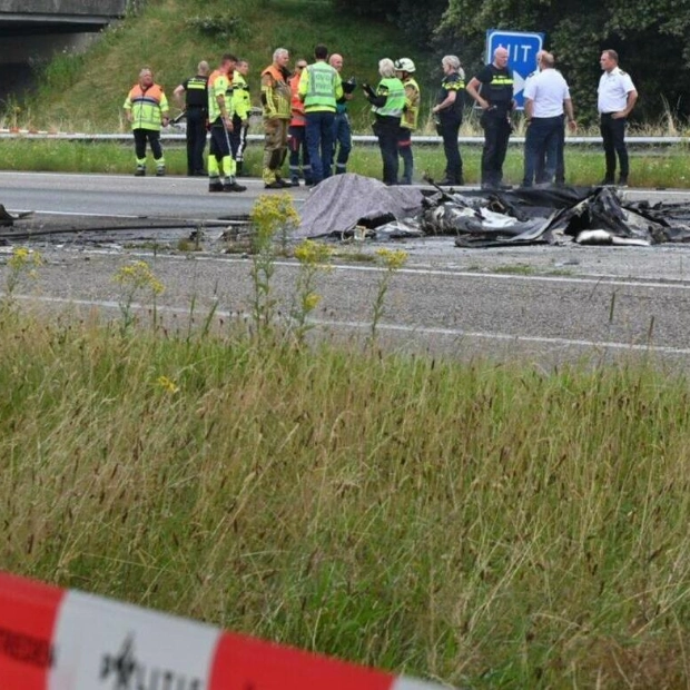 Small Plane Crashes on Dutch Highway, Pilot Killed