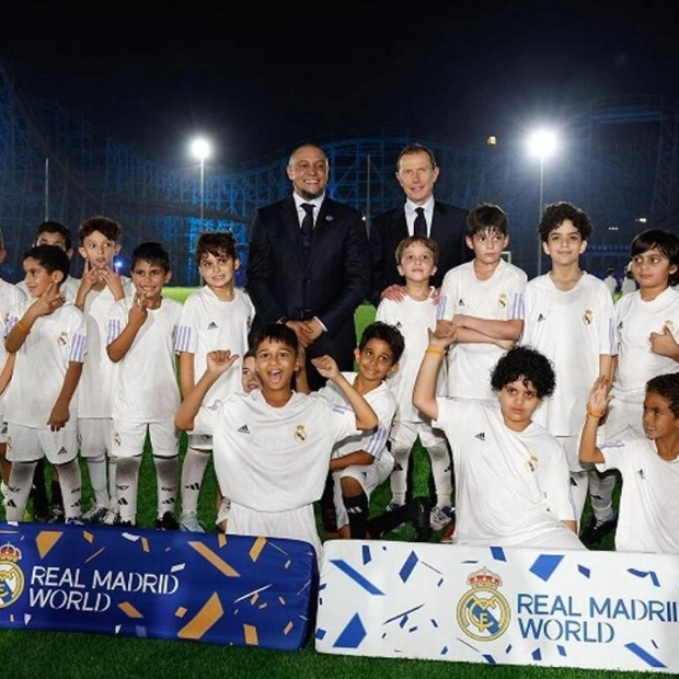 Real Madrid Legends Celebrate World's First Football-Themed Park