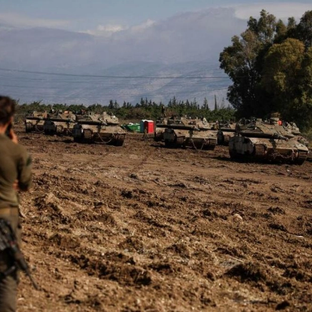 Israeli Tank Fire Hits Southern Lebanon Amid Ceasefire Breach