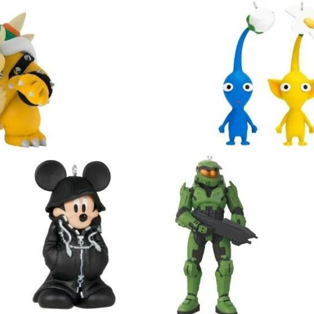 Adorable Video Game-Themed Hallmark Christmas Ornaments