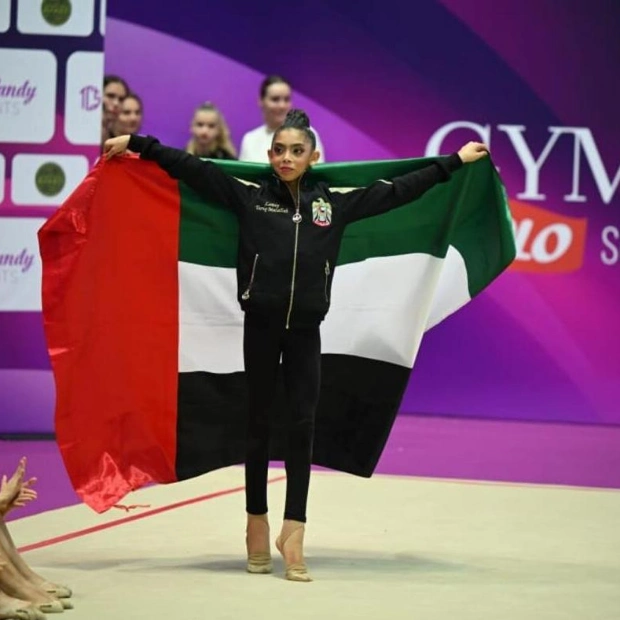 Emirati Rhythmic Gymnast Claims Gold at Gymnastika Solo Cup in Dubai