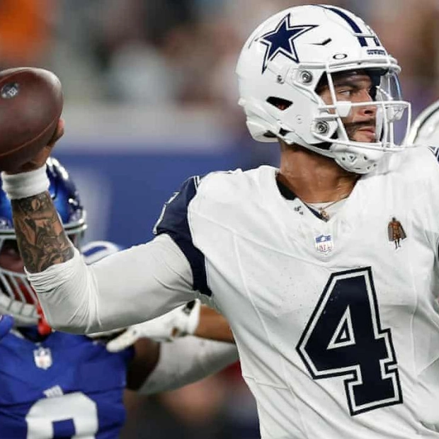 Dak Prescott Leads Cowboys to Seventh Straight Win Over Giants