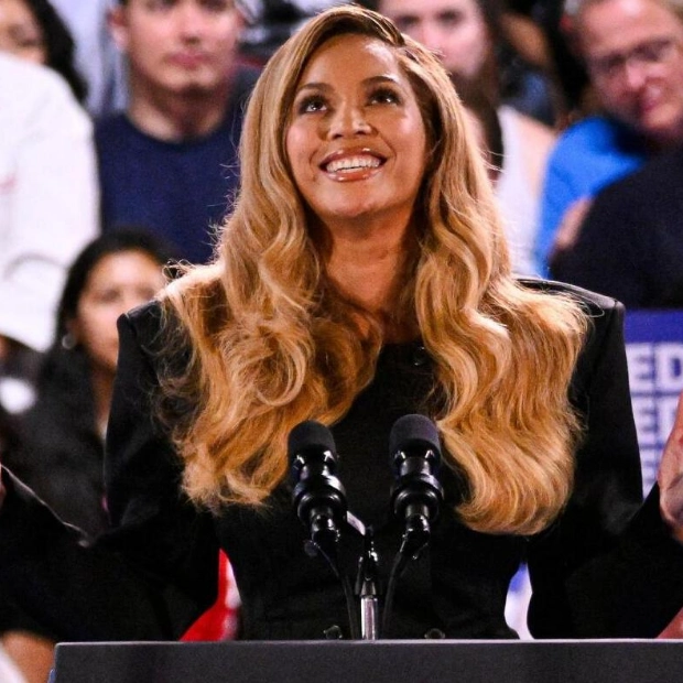 Beyonce Boosts Harris' Campaign in Houston Rally