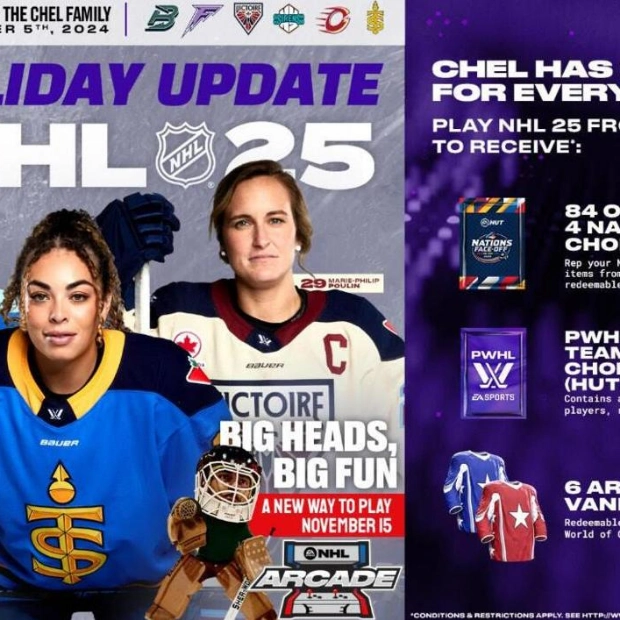 EA Sports Integrates PWHL into NHL 25