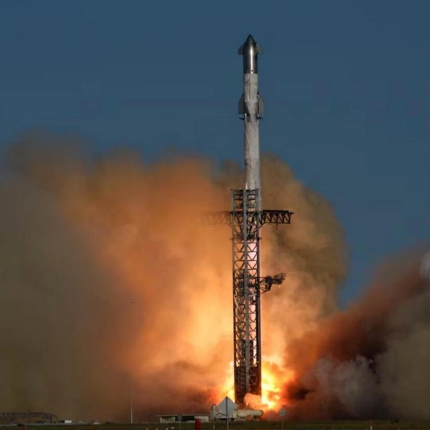 SpaceX's Starship Rocket Launches Successfully, Booster Lands in Gulf