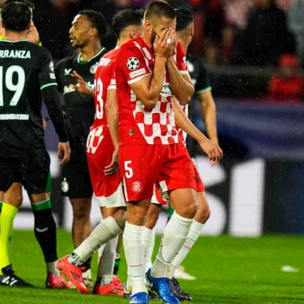 Girona's First Champions League Goal Ends in Defeat