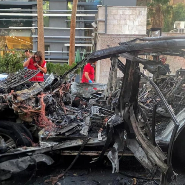 Car Explosion in Damascus' Mazzeh District