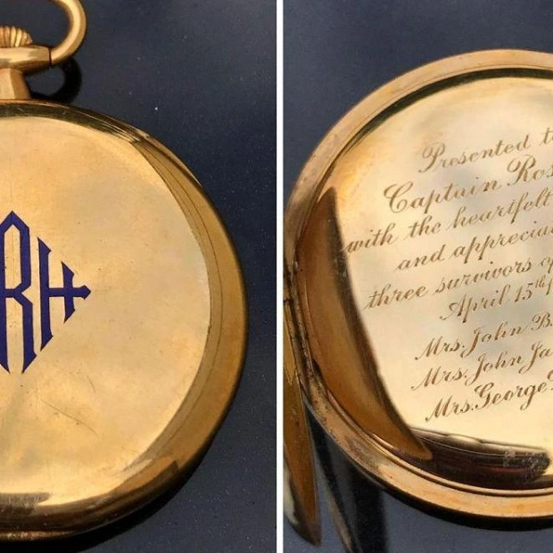 Gold Pocket Watch from Titanic Rescue Sells for €1.8 Million