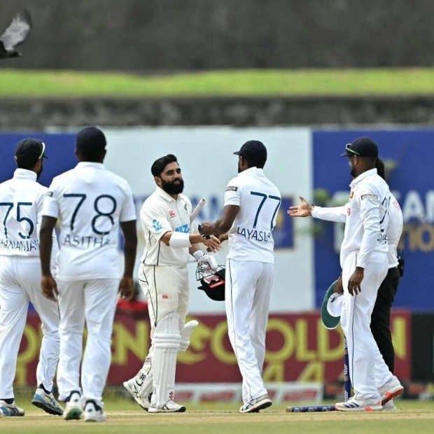 Jayasuriya's Five-Wicket Haul Leads Sri Lanka to 63-Run Win